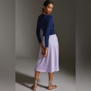 NWT Anthropologie Daily Practice Dress Sweater Set